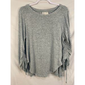 Anthropologie Saturday Sunday Small Light Blue Pullover Sweater